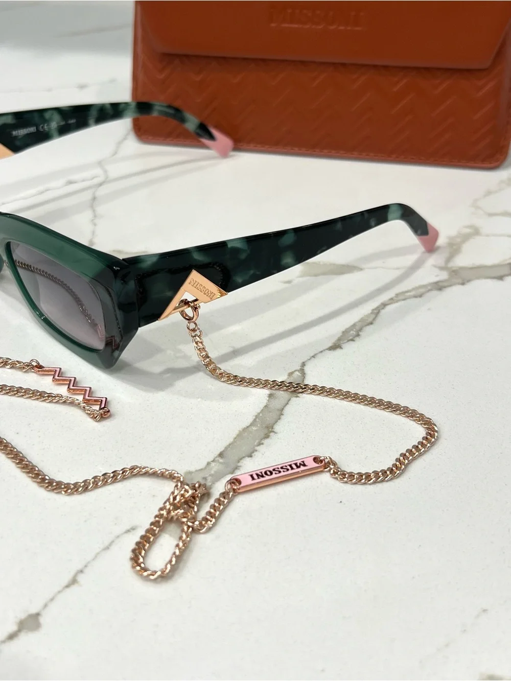 MISSONI Cat eye sunglasses
